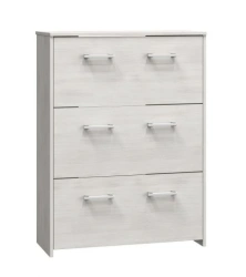 Wooden furniture for entrance hall, models: Shoe cabinet "Agata" AT-1