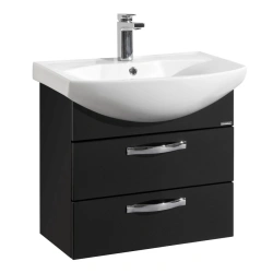 Cabinet under sink Aquaton Aria 65 M black gloss 1A123301AA9501.A123.3.01A.A95.0