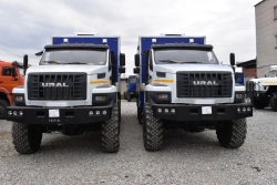 Special shift truck on chassis URAL 5557-6151-70, 5557-6151-72, 5557-6151-74. Mark GIRD. Type 58498C. Modification 5849