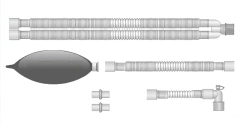 Respiratory devices for joint use with anaesthetic and resuscitation equipment, version: a