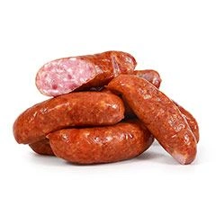 Sausage product: semi-dry "Schwarzwaldskaya" raw-smoked sausage, meat product of category A