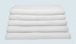 Terry towels type A made of bleached cotton terry fabric art. 1153