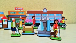 City Life CITY wood construction set