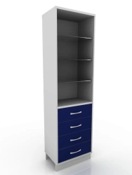 Display cabinet, 301-002-2, 600x400x2100