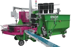 Automatic peat filling machine IRWIN TFM-302