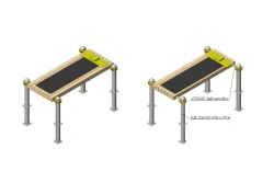 Training apparatus AKS-73 Platform for performing push-ups