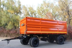 Double-axle tipping trailer type 8551-02 of modification 8551M3