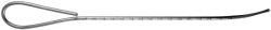 32-584-32 Uterine probe with division "Sims" ductile