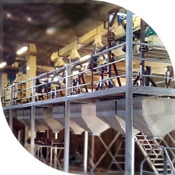 LOX seed cleaning and calibration line