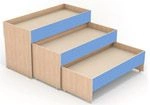 Extendable children's bed Model Kr1
