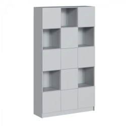 Combined shelving unit for teaching aids