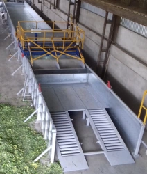 Floor trench dryer for grain, herbs, vegetables ST-50