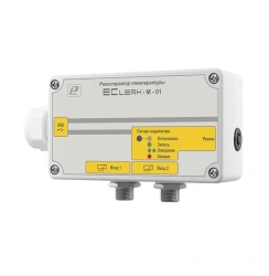 Standalone temperature recorder meter EClerk-M-01-2Pt-G2-HP
