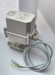 Electric actuator GIDROLOCK PROFESSIONAL 24V FB BS complete with ball valve (DN 50)