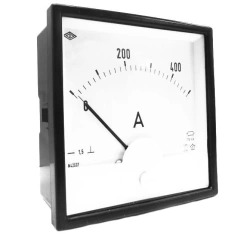 Panelboard microammeter, milliammeter, ammeter and voltmeter: version M42607