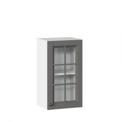 Amelie-3 LD.299710.000 Front 400 with glass of the kitchen cabinet (Onyx Grey)