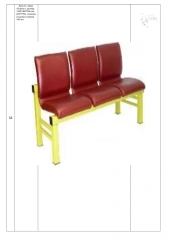 Armchair, brand "Cortes", size: 1560*460*860 mm (W*H*H), seat cushion thickness 100 mm