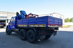 Special cargo truck with CMU produced by INMAN JSC on URAL chassis 55571-6151-70, 55571-6151-72, 55571-6151-74. Mark