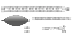 Respiratory devices for joint use with anaesthetic and resuscitation equipment, version: a