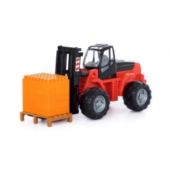 Autocar + construction set "Super-Mix" - 30 elements on a pallet (in a net), article 1633