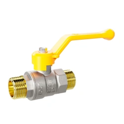 Brass ball valves for gaseous media LD