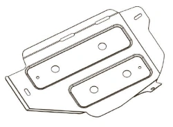 Metal gearbox protector Dacia Duster MY14 4x4