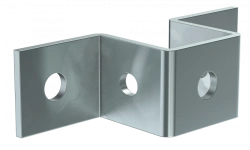 CLM50D-SKS-050-40-HDZ Wall bracket for STRUT profile HDZ IEK