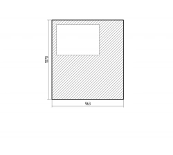 Left side window glass 429260-5403407