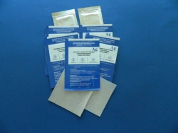 Wound healing dressing with silver