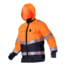 Women's special signalling jacket LADY REVERSE of increased visibility class 2, for protection against mechanical influences, OP