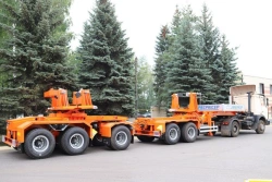 Semi-trailers, mod. 9942P2, 9942P3, 9942P4, 9942P5, 9942P6, 9942P7 on axles 9323313.00.000 or on axles 9321115.00.000 or on axle