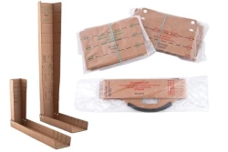Set of single-use folding immobilisation transport splints for adults KSTIV-02-Medplant cardboard