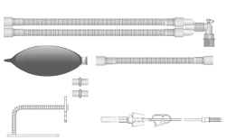 Respiratory devices for joint use with anaesthetic and resuscitation equipment, version: a