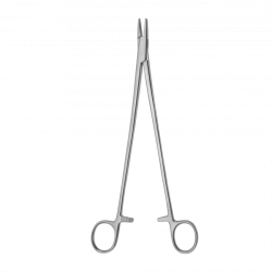 TD-05-117-25,5 Needle holder, straight, 255mm