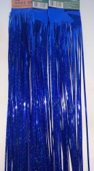 New Year's Eve rain - blue, 20x50cm