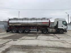 Tank semitrailer, of frame construction, commercial name NT-PS-24P; type 91531, base chassis STEELBEAR PS-24.