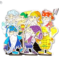 Playing aid Set "Gnomes" (7 pieces)