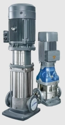 Vertical centrifugal sectional pumps (pump units) type KV