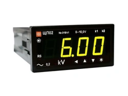 Panelboard digital electrical measuring instrument: version ShchP02