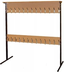 Hanger on metal frame
