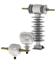 Current and voltage transformers measuring combined electronic TECV