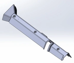 Left rear strut trim PD 2001.67.06.005
