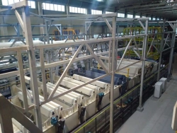 Control hardware and software complex for galvanic line