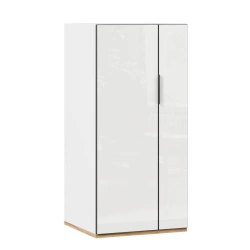 Urbane LD.528180.000 Clothes wardrobe for a dormitory bed (Oak Gold/White )