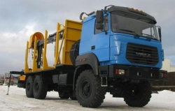 Sorting truck with GM 6377P3-10 on chassis Ural 4320-4951-78, Ural 4320-4951-80, Ural 4320-4951-82.