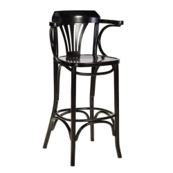 Wood bar armchair