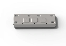 Metal guard for Toyota LC 78 steering rods (V 4.2)(2007-) + fixing kit