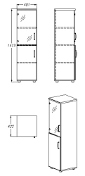 Wardrobe (series 406.40.147)