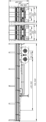 Flatbed semi-trailer, mark UST, type 94654L, modification 94654L-000J2??-??, manufactured according to TU 4525-059-53838447-2012