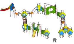 Children's play complex 115.100.10